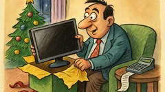 Виц: На Коледа стават чудеса… и после