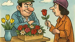 Виц: Осми март – ден на цветарите