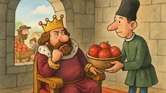 Виц: Седи си един цар в залата