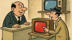 Виц: Добър ден, имате ли цветни телевизори