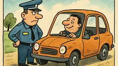 Виц: Спира ме полицай и пита нещо