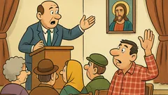 Виц: Кметът раздава бежанци за Великден