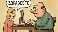 Виц: Като ми пише „ЗДРАВЕЙ ТЕ“, аз...