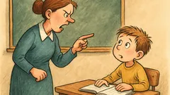 Виц: „Това е лоша дума“ – казва учителката