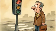 Виц: Тия светофари са влюбени в мен...