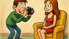 Виц: Може ли да те снимам за…