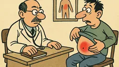 Виц: – Абе, докторе, почервеняло ми е нещо...