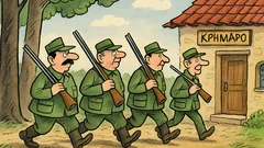 Виц: Ловци – военна групировка към кръчмата