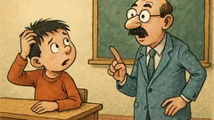 Виц: Учителят пита Иванчо за три дни