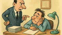 Виц: Началник пита за задачата, служителят...