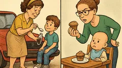 Виц: Родителите през 90-те срещу сега