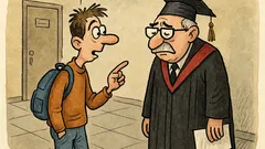 Виц: Студент среща проф. Герджиков в коридора