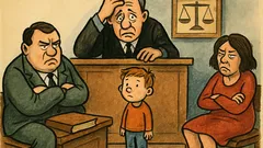 Виц: На дело за развод съдия пита дете