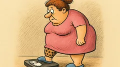 Виц: Всеки килограм отгоре е малка стъпка...