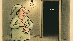 Виц: В тъмното – „Кой е там?“