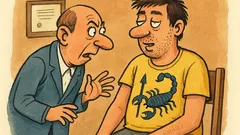 Виц: Страхотна татуировка – хлебарка с копие