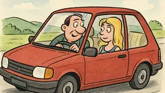 Виц: Качил една блондинка на стоп и…