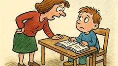 Виц: Майката пита първолачето си по математика