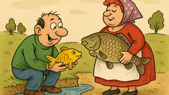 Виц: Златната рибка пита шарана за желанията