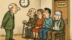 Виц: Казват, че времето лекува всичко, затова...