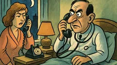 Виц: Нощем звъни телефонът на доктора...