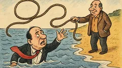 Виц: Кой край на въжето за депутат