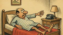 Виц: Не можеш ли да стигнеш нещо легнал