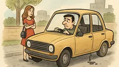 Виц: Как мина срещата снощи в трафика