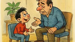 Виц: Иванчо пита баща си какво е