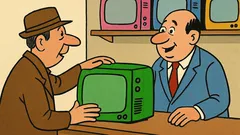 Виц: Имате ли цветни телевизори?