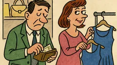 Виц: Жените винаги мислят две заплати напред