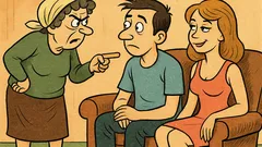 Виц: Сине, тази на 35 е стара