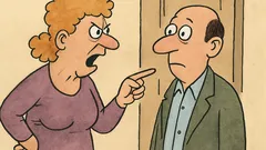 Виц: – Млъкни! – Нищо не съм...