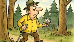 Виц: Иван се загуби в гората...