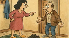 Виц: Колко пъти съм ти казвала вкъщи