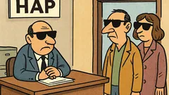 Виц: НАП моли клиентите да носят очила