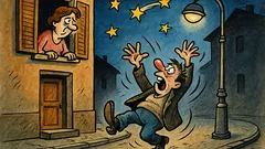 Виц: Не съм бил пиян, ама звездите...