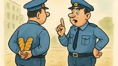 Виц: Един полицай си купил две кифли…