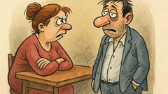 Виц: Съпругата към окъснелия си мъж...