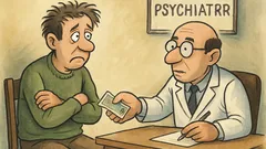 Виц: Психиатър казва – диагнозата ви е...