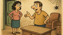 Виц: Семеен разговор във Враца, жената се връща