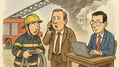 Виц: При авария ситуацията е динамична, тоест...