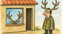 Виц: Продавам еленови рога, вече са ми...