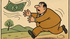 Виц: Каквото идва бързо, бързо си отива...