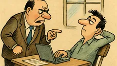 Виц: Началник към подчинен – работата ти...