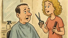 Виц: Един човек отишъл да се подстриже...