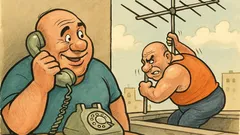 Виц: Един борец звъни на приятел също борец