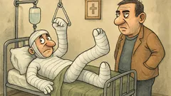 Виц: Перничанин паднал от мотор и оживял