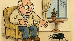 Виц: ухапа дядо ми паяк, а той...