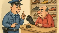 Виц: Влиза полицай в магазина и...